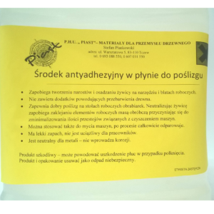 PŁYN ADHEZYJNY TB700 - poślizgowy do blatów, strugarek, pił I-5 L