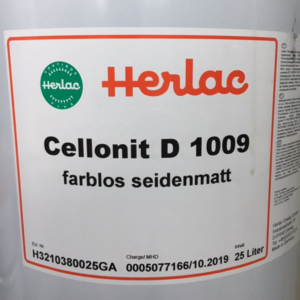 Lakier nitro CELLONIT D 1009 NC, mat, 22 litry