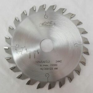 Piła tarczowa HM - PODCINAK Pilana Fi 125x3,1x2,2 otw 2024z