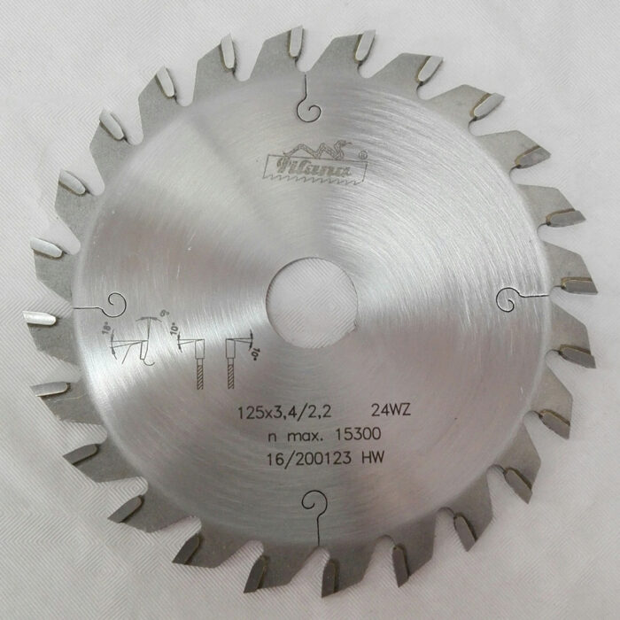 Piła tarczowa HM - PODCINAK Pilana Fi 125x3,1x2,2 otw 2024z